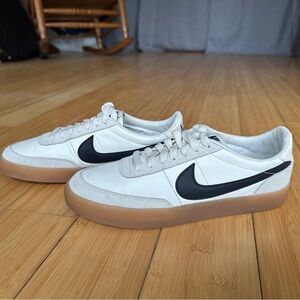 Leather White Black Gum Sneakers Men’s 8.5